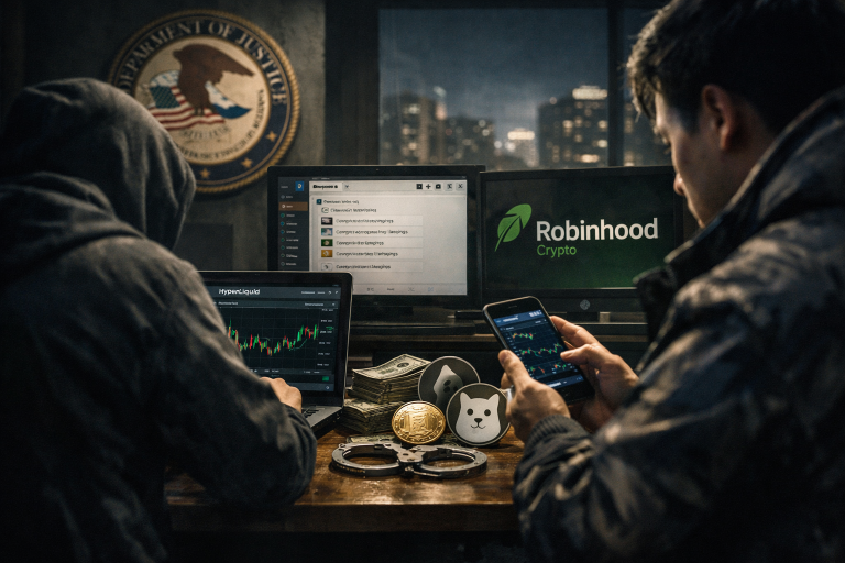 SAD optužilo bivše Robinhood inženjere zbog trgovanja prije objava tokena — ilustracija COIN.BA