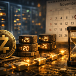 Zcash cilja 5. novembar za NU7 mainnet nadogradnju; blokovi skraćeni na 25 sekundi — ilustracija COIN.BA