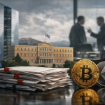 Binance odbacuje nagađanja o interveniciji Lagarde u grčki MiCA zahtjev i potvrđuje posvećenost Evropi — ilustracija COIN.BA