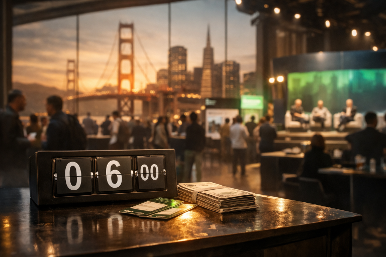 Još šest dana za uštedu do 200$ na ulaznicama za TechCrunch Disrupt 2026 — ilustracija COIN.BA