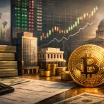Bitcoin ETF-ovi privukli 1,7 milijardi dolara u dva dana dok BTC premašio prosječni trošak držaoca — ilustracija COIN.BA