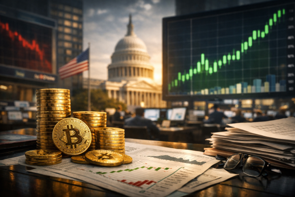Spot Bitcoin ETF-ovi zabilježili sedmodnevni priljev; godišnji tokovi u 2026. prešli u pozitivu — ilustracija COIN.BA
