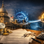 Illinois objavio nacrt pravila o digitalnom porezu: stabilni novčići, DeFi i mostovi u fokusu — ilustracija COIN.BA