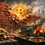Bitcoin probio zid prodajnih naloga, kratke pozicije likvidirane za preko 120 miliona USD — ilustracija COIN.BA