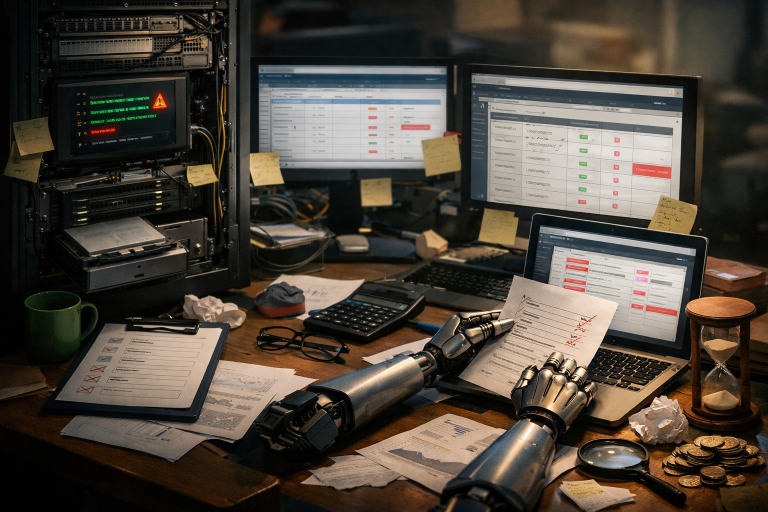 Hugging Face i Microsoft objavili ThinkingBox: benchmark koji mjeri što AI agenti zaista ostave u bazama podataka — ilustracija COIN.BA