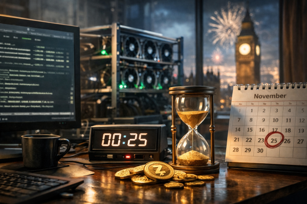 Zcash aktivirao NU7 na testnetu, glavni mrežni prelazak planiran za 5. novembar — ilustracija COIN.BA