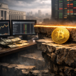 Bitcoin se bori probiti godišnje otvaranje 2026. — ključni nivoi i šta pratiti — ilustracija COIN.BA