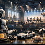 TechCrunch Disrupt 2026: Disrupt Stage okuplja lidere AI, hardvera i investitore — ilustracija COIN.BA