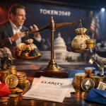 Cuomo: Pretjerana podrška kripto industrije republikancima udaljava demokrate i prijeti zakonu CLARITY — ilustracija COIN.BA
