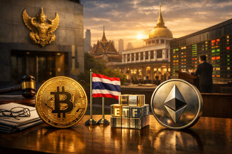 Tajland finalizira pravila za listanje Bitcoin i Ether ETF-ova — ilustracija COIN.BA