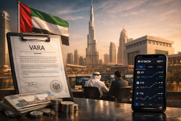 Payward, vlasnik Kraken-a, dobio konačno odobrenje VARA-e za trgovanje u dirhamima u Dubaiju — ilustracija COIN.BA