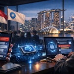 Google DeepMind i vlada Singapura razvili on‑device AI model za detekciju prevara uz očuvanje privatnosti — ilustracija COIN.BA