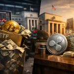Bitcoin ETF-ovi zabilježili neto odliv od ~261 milijuna dolara, XRP fondovi izdvojeni pozitivnim prilivima — ilustracija COIN.BA
