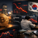 Bitcoin kliznuo blizu 80.000 USD dok KOSPI bilježi najniže zatvaranje od aprila — ilustracija COIN.BA