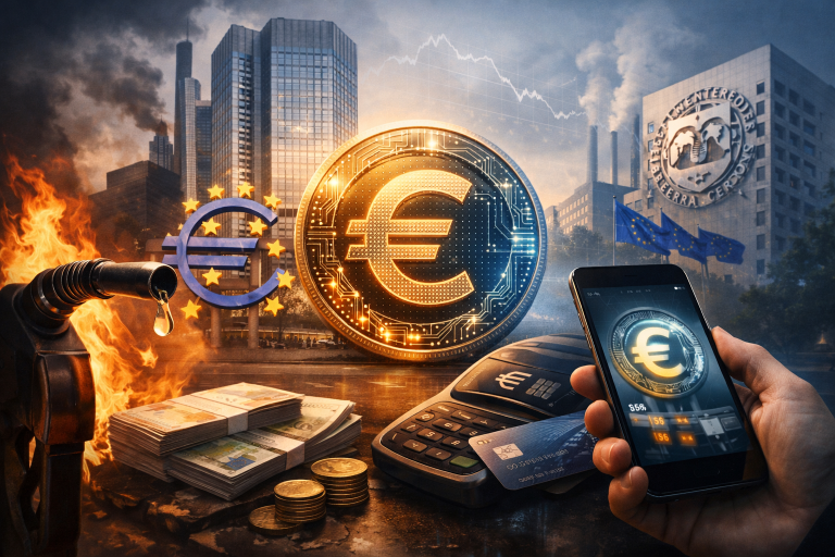 Lagarde: Inflacija u eurozoni ostaje povišena, digitalni euro za maloprodaju blizu lansiranja — ilustracija COIN.BA