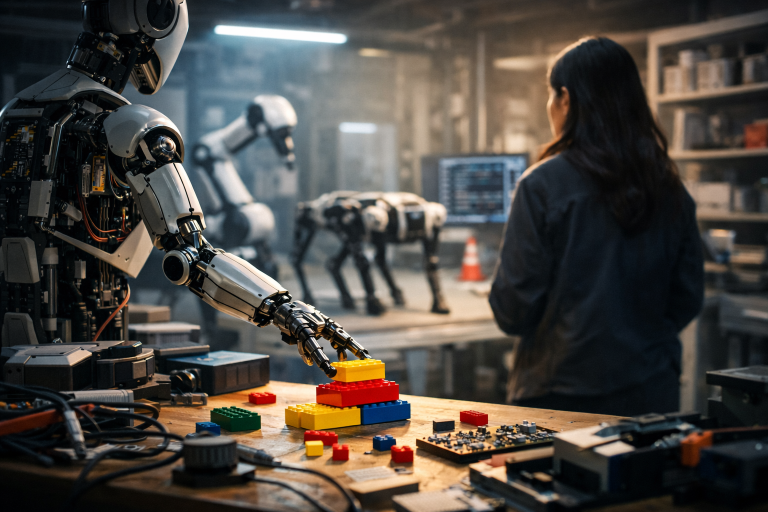 Bivša Nvidia inženjerka: robotika je još u "Lego eri", nema brzog ChatGPT-proboja — ilustracija COIN.BA