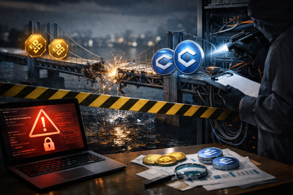 Cysic zaustavio cross‑chain bridge nakon neovlaštenog mintanja 10 miliona CYS — ilustracija COIN.BA