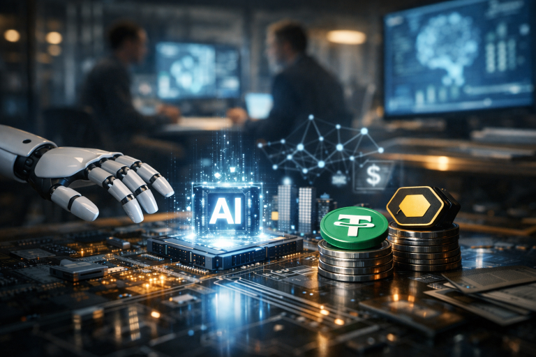 Tether i HIVEN strateški uložili u AIsa; kompanija završila seed extension rundu — ilustracija COIN.BA