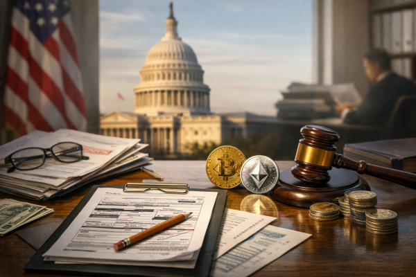 Novi američki prijedlog zakona nudi put za ispravke grešaka u prijavi poreza na kripto — ilustracija COIN.BA