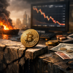 Bitcoin testira ključnu podršku dok inflacija i skok prinosa pritiskaju tržišta — ilustracija COIN.BA