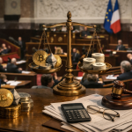 Francuska skupština za jedan glas podržala oporezivanje zamjena u MiCA-stabilkoine od 2027. — ilustracija COIN.BA