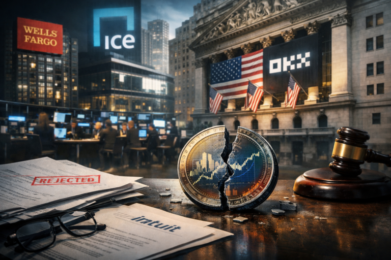 Wells Fargo i još pet kompanija osporile tokenizirane dionice na platformi OKX‑ICE, navodi Reuters — ilustracija COIN.BA