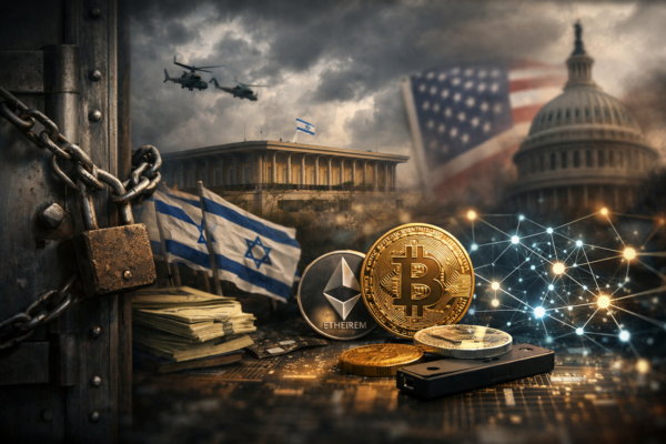 Netanyahu traži plan za upotrebu blockchaina kao moguću alternativu u slučaju bankarskih sankcija — ilustracija COIN.BA