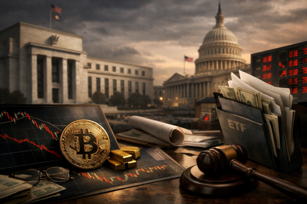 Bitcoin kratko pao ispod 80.000 USD pred odluku Fed-a i američke izbore — ilustracija COIN.BA
