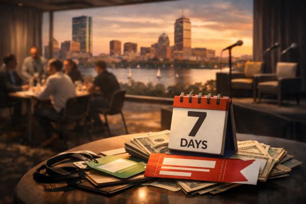 Sedam dana do TechCrunch Founder Summita u Bostonu — iskoristite do $100 popusta — ilustracija COIN.BA