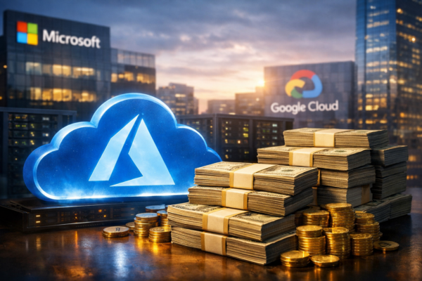 Microsoft prvi put objavio Azure prihode u dolarima — $33,2 mlrd za kvartal — ilustracija COIN.BA