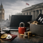 Kripto-berza HTX napušta UK nakon nagodbe s britanskim regulatorom — ilustracija COIN.BA