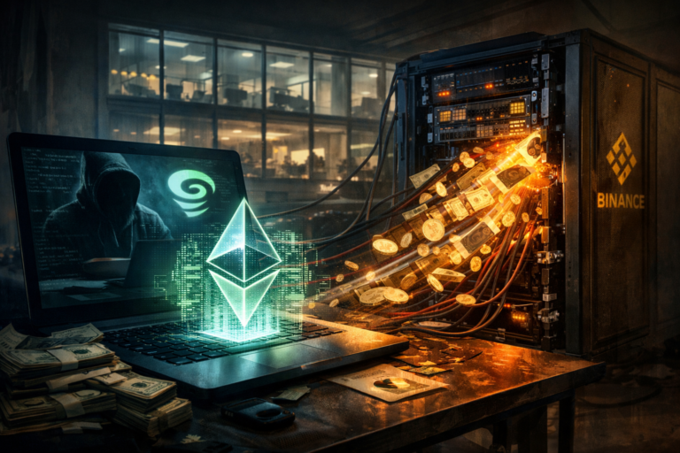 EIP-7702 omogućio napad koji je doveo do krađe od oko 6,4 milijarde dolara iz Binance hot walleta — ilustracija COIN.BA